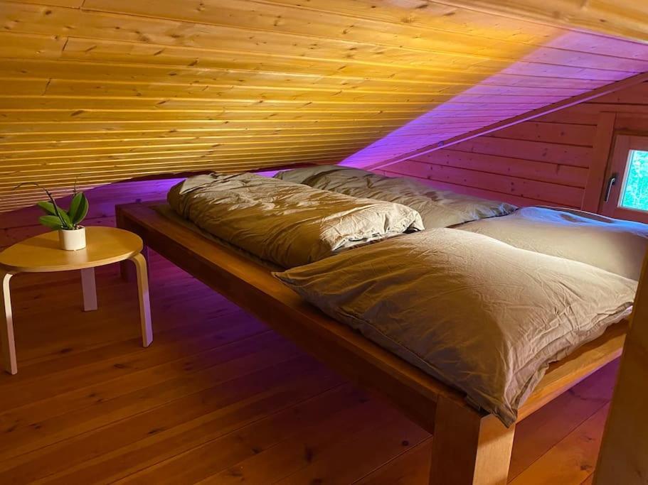 Königs Wusterhausen Haus Clemens - Gemuetliches Holzhaus Mit Grundstueckヴィラ エクステリア 写真
